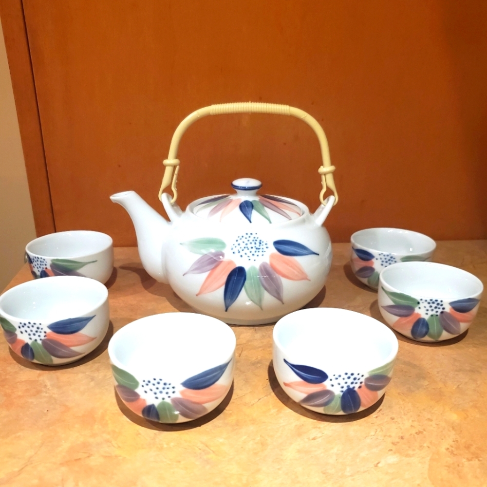 JX porcelain tea set